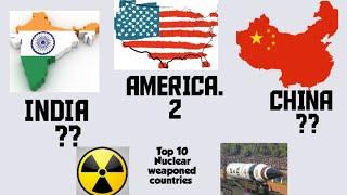 TOP 10 MOST MOST POWERFUL COUNTRIES ON BASIS OF NUCLEAR POWER