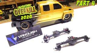 PROJECT "OVERKILL 2020" (PT4) AXLE CHOICE - Vanquish F9 Currie ALL-METAL PORTALS | RC ADVENTURES