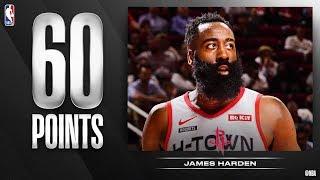 Harden Goes OFF for 29 of his 60 PTS in the 3rd Quarter!