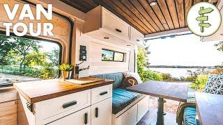 Stunning Modern Camper Van Conversion | VAN LIFE TOUR