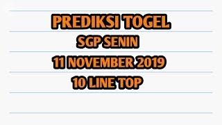 10 line top sgp senin 11/11/2019