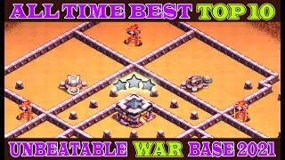 *** All Time Best TOP 10 *** TH13 War Base + Link ( 2021 ) | Unbeatable 