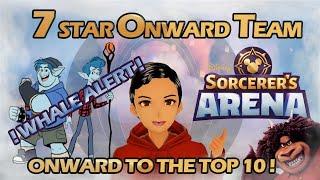 7 STAR Onward Team! Top 10 Sorcerer's Tournament Game Play Disney Sorcerer's Arena