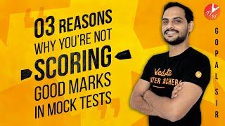 3 Reasons Why You Are Not Scoring Good Marks in Mock Tests | Best Solution @Vedantu Class 9 & 10