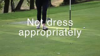 Top 10 Things Not To Do On A Golf Course