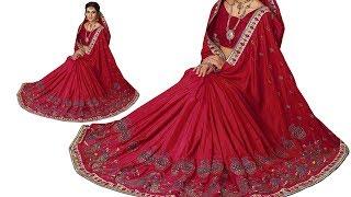 Buy Designer Party Wear Sarees / Saree online shopping / Cheapest saree rates