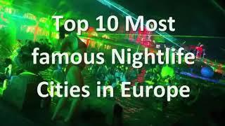 Top 10 Night Life Of Europe  | Amazing Europe | Like & Subscribe...