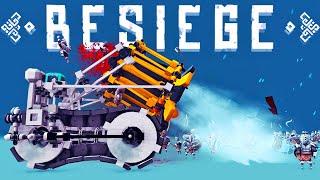 Driving The Vacuum Tank Of Destruction - Crazy & Amazing Creations In Besiege