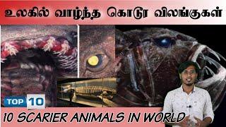 10 scarier monsters in world |  இவ்லோ மோசமான உயிரினமா? | Sam's story