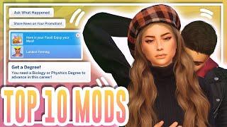 TOP 10 SIMS 4 MODS!