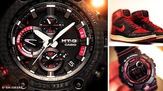 Top 10 G-Shock Watches That Match Air Jordan 1 "Bred" Sneakers