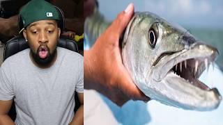 10 SCARY Fishing Videos Caught On Camera - REACTION!!!