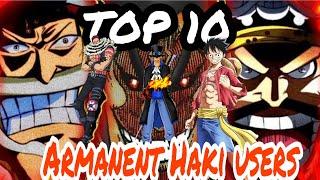 Top 10 Strongest Armament Haki Users | One Piece 