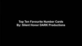 Top 10 Favourite Yugioh Number Cards