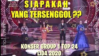 YANG TERSENGGOL TADI MALAM LIDA 2020 GROUP 1 TOP 24