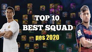 Top 10 Pes Account / Pes Squad | Pes 2020 mobile | Mr Legend Gamer