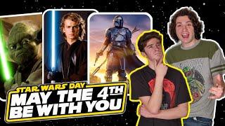 Top 10 Star Wars Character's Of All Time Ranked!! | "May The 4th" Special