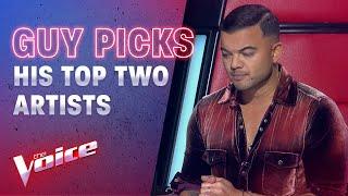 The Showdowns: Guy Sebastian Picks His Top Two Artists | The Voice Australia 2020