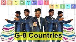 G-8 দেশ গুলির নাম মনে রাখার সহজ উপায় | Shortcut Trick G-8 Countries | LetzStudy | Mojtuba