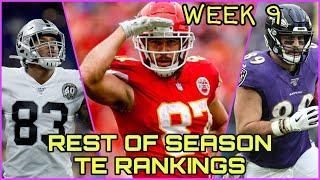 TOP 12 REST OF SEASON TIGHT END RANKINGS || 2020 Fantasy Football