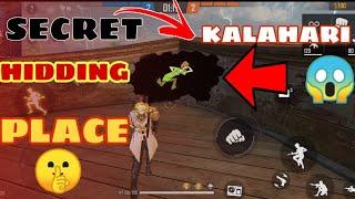 Top 1 Hidding Place In Kalahari Map Free Fire - GAME SHAME