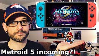 New 2D Metroid Fusion game AND Paper Mario are returning on the Switch?! Maybe... (RUMOR)