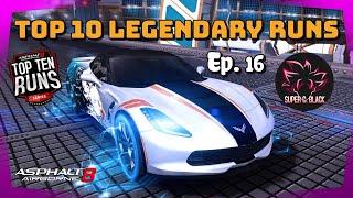 Asphalt 8 TOP 10 LEGENDARY RUNS OF THE MONTH Episode #16 @Taskeen Haider ❌ Super G Black | @Asphalt