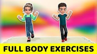 BEST KIDS MORNING WORKOUT: Full Body Exercises