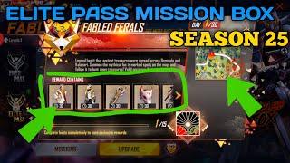 NEW ELITE PASS BOX MISSION || GARENA FREE FIRE @junior yt