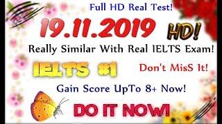 IELTS LISTENING PRACTICE TEST 2019 WITH ANSWERS | 19.11.2019