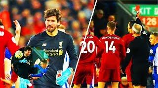 Top 10 Goalkeeper get Red Card for Handball | Alisson Becker,