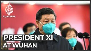 President Xi visits Wuhan as coronavirus outbreak slows in China