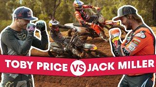 Dakar Winner VS Motogp Star Head-To-Head on a Motocross Track | Miller vs Price