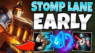 #1 XERATH WORLD BEST EARLY GAME BUILD PERIOD! (DESTROY LANE) - League of Legends