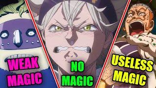 Top 10 Worst Magic in Black Clover