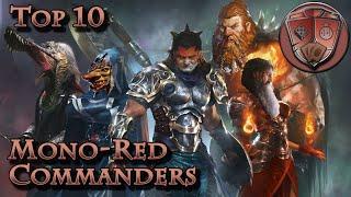 Top 10 Magic: the Gathering Mono-Red Commanders