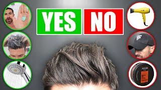 10 Hair Hacks EVERY GUY SHOULD TRY! (How to Have Healthier Hair)