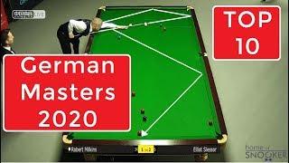 TOP 10 BEST SHOTS! Snooker German Masters 2020!