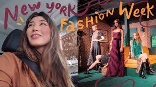 i went to New York Fashion Week ahhhhhh