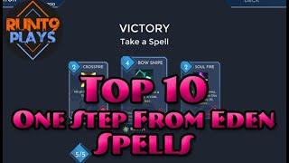 The Power Level of These is Crazy! | Top 10 One Step From Eden Spells