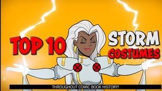 Top 10 Strom Costumes Throughout Comic Book History