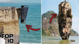 Top 10 Scary Houses Hanging Off Cliffs