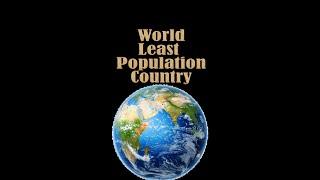 #shorts Top 10 Least Population Country In World | दुनिया के सबसे कम जनसंख्या वाला देश | Xpose Times