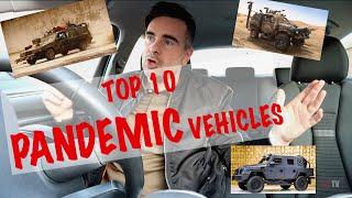 Top 10 PANDEMIC Vehicles you didn't know about. (CAR CHAT TV)