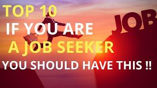 Top 10 Qualities For a Job Seeker/ നിങ്ങൾ ഒരു ജോബ്‌ സീക്കർ ആണോ .