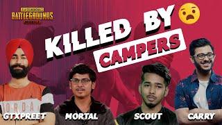 TOP 10 MOMENTS STREAMERS VS GOD LEVEL CAMPERS 