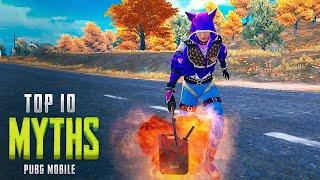 TOP 5 MYTHBUSTERS IN PUBG MOBILE | PUBG MYTHS #9