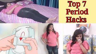 पीरियड में Girls ये चीज़ें जरूर करें Top 7 Period Hacks; You must know #periodhacks #smilewithpallavi