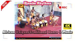 #Africancalture UniquesTraditional Dance & Music Group-Djembe Rhythms (4K_HD)