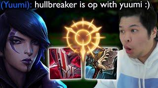 This guy was playing APHELIOS Top in Korea Master tier.. so I tried his hullbreaker build